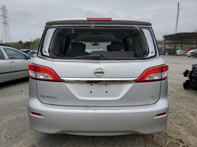 JN8AE2KP0B9010252 - 2011 NISSAN QUEST S SILVER photo 6