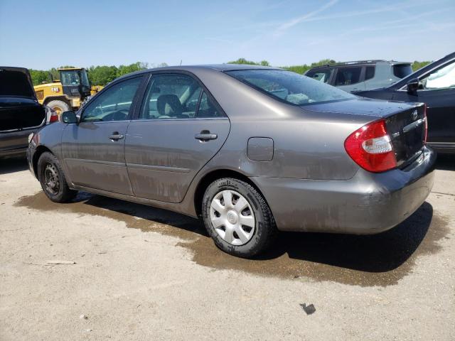 4T1BE32KX2U516299 - 2002 TOYOTA CAMRY LE GRAY photo 2