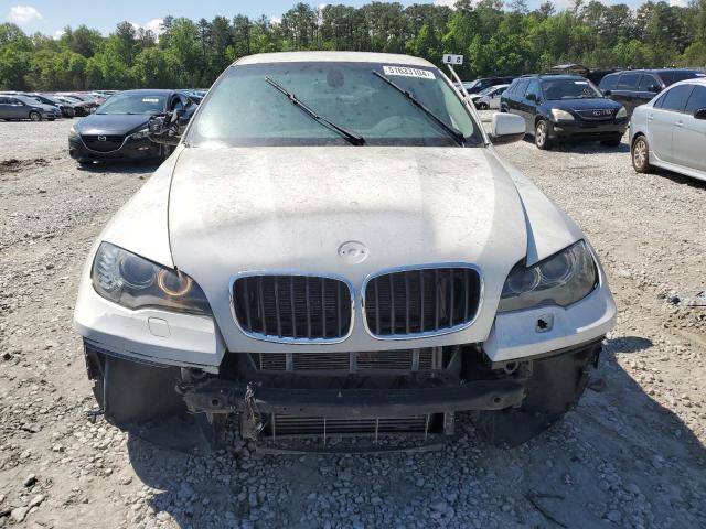 5UXFG2C57DL787699 - 2013 BMW X6 XDRIVE35I WHITE photo 5