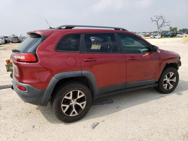 1C4PJMBS9EW132244 - 2014 JEEP CHEROKEE TRAILHAWK RED photo 3