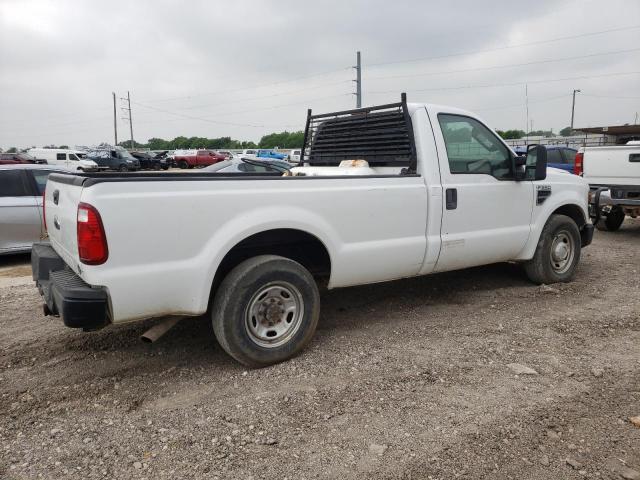 1FTNF20539EA24059 - 2009 FORD F250 SUPER DUTY WHITE photo 3