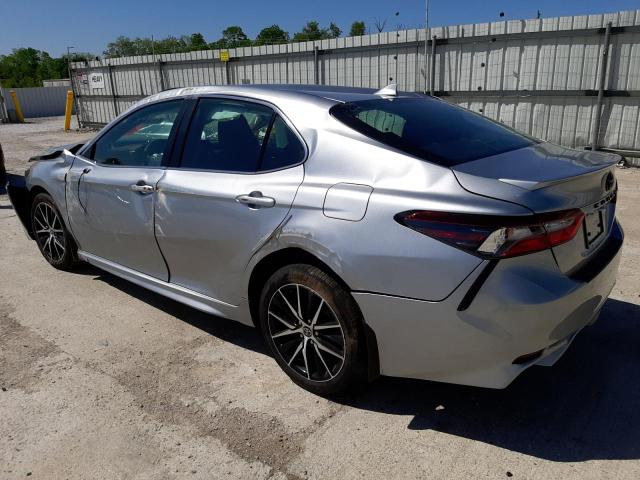 4T1G11AK5PU807260 - 2023 TOYOTA CAMRY SE NIGHT SHADE SILVER photo 2