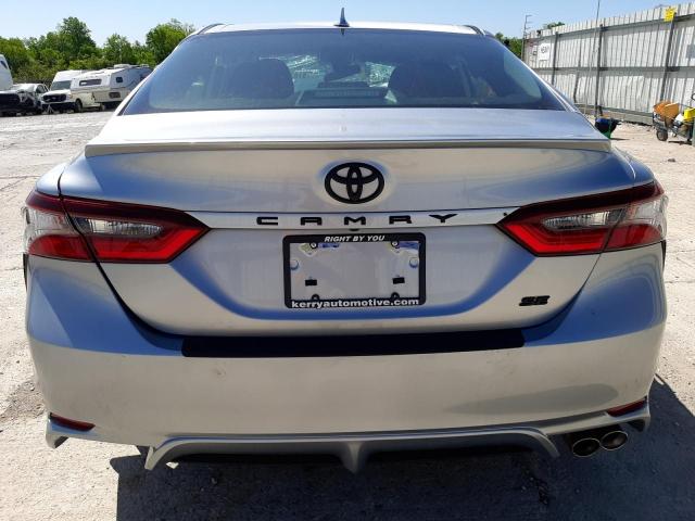 4T1G11AK5PU807260 - 2023 TOYOTA CAMRY SE NIGHT SHADE SILVER photo 6