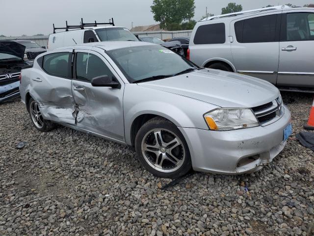 1B3BD4FB6BN606312 - 2011 DODGE AVENGER EXPRESS 银色 照片 4