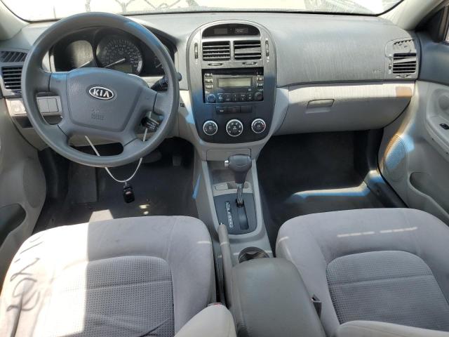 KNAFE221495645891 - 2009 KIA SPECTRA EX SILVER photo 8