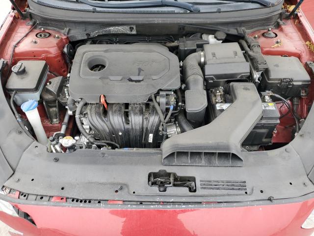 5NPE24AF4KH766894 - 2019 HYUNDAI SONATA SE RED photo 11