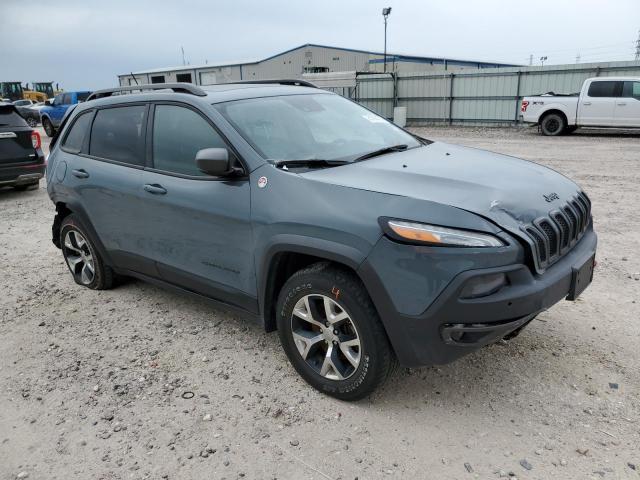 1C4PJMBS2EW301245 - 2014 JEEP CHEROKEE TRAILHAWK GRAY photo 4