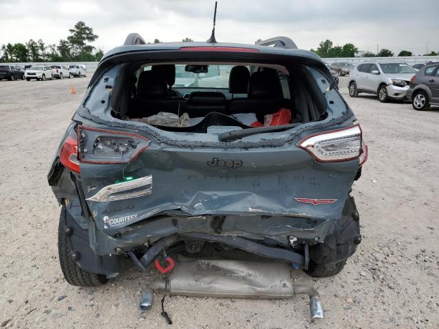 1C4PJMBS2EW301245 - 2014 JEEP CHEROKEE TRAILHAWK GRAY photo 6