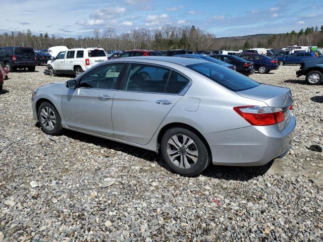 1HGCR2F33DA246638 - 2013 HONDA ACCORD LX SILVER photo 2