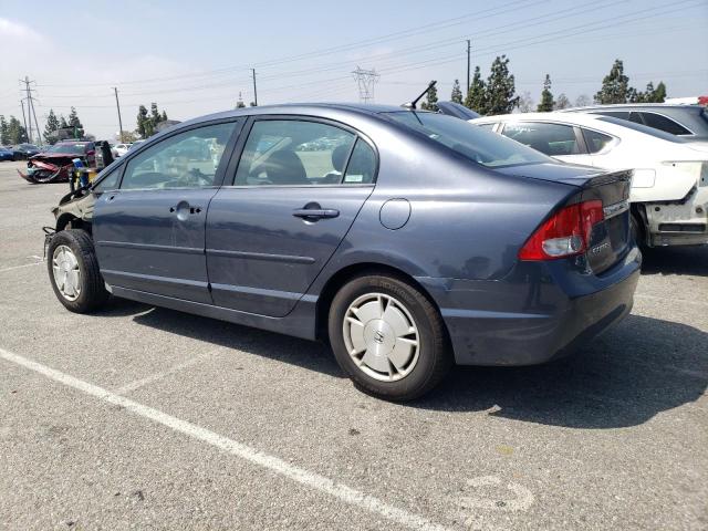 JHMFA36219S004608 - 2009 HONDA CIVIC HYBRID CHARCOAL photo 2