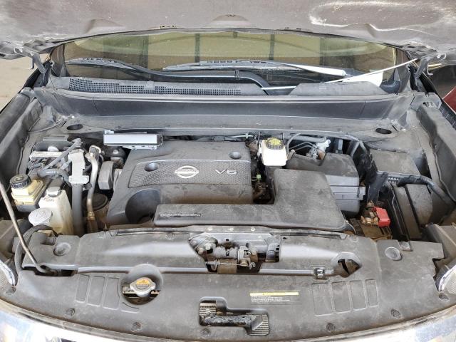 5N1AR2MM6DC603747 - 2013 NISSAN PATHFINDER S BLACK photo 12