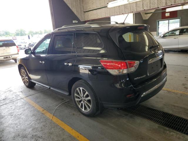 5N1AR2MM6DC603747 - 2013 NISSAN PATHFINDER S BLACK photo 2