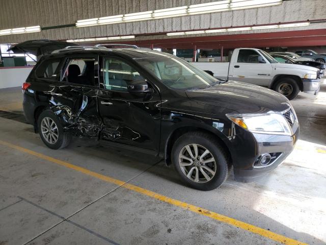 5N1AR2MM6DC603747 - 2013 NISSAN PATHFINDER S BLACK photo 4