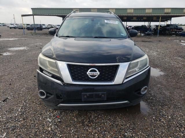 5N1AR2MN9EC630676 - 2014 NISSAN PATHFINDER S BLACK photo 5