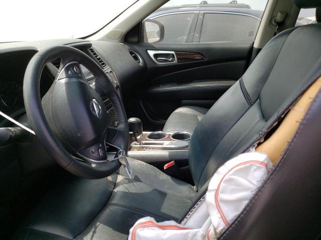 5N1AR2MN9EC630676 - 2014 NISSAN PATHFINDER S BLACK photo 7