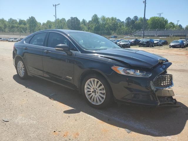 3FA6P0LU9FR166729 - 2015 FORD FUSION SE HYBRID BLACK photo 4