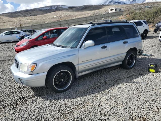 JF1SF65632H710950 - 2002 SUBARU FORESTER S SILVER photo 1