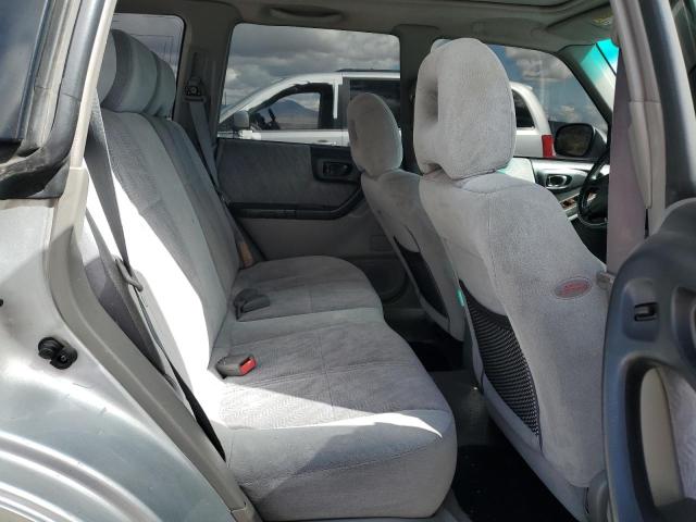 JF1SF65632H710950 - 2002 SUBARU FORESTER S SILVER photo 11