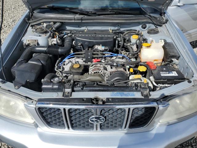 JF1SF65632H710950 - 2002 SUBARU FORESTER S SILVER photo 12