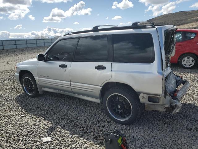 JF1SF65632H710950 - 2002 SUBARU FORESTER S SILVER photo 2