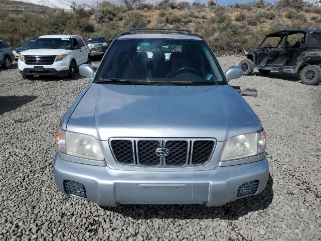 JF1SF65632H710950 - 2002 SUBARU FORESTER S SILVER photo 5