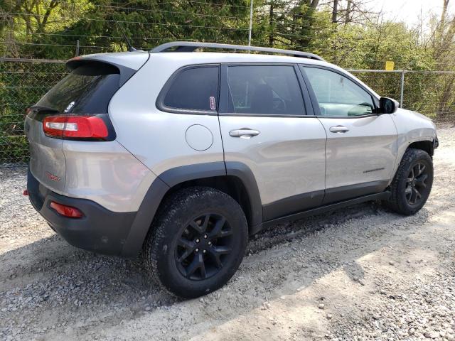 1C4PJMBB6FW527533 - 2015 JEEP CHEROKEE TRAILHAWK 银色 照片 3