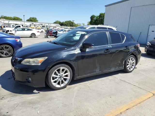 JTHKD5BH7C2103789 - 2012 LEXUS CT 200 BLACK photo 1