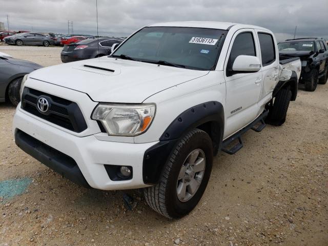 5TFJU4GN0CX017653 - 2012 TOYOTA TACOMA DOUBLE CAB PRERUNNER WHITE photo 1