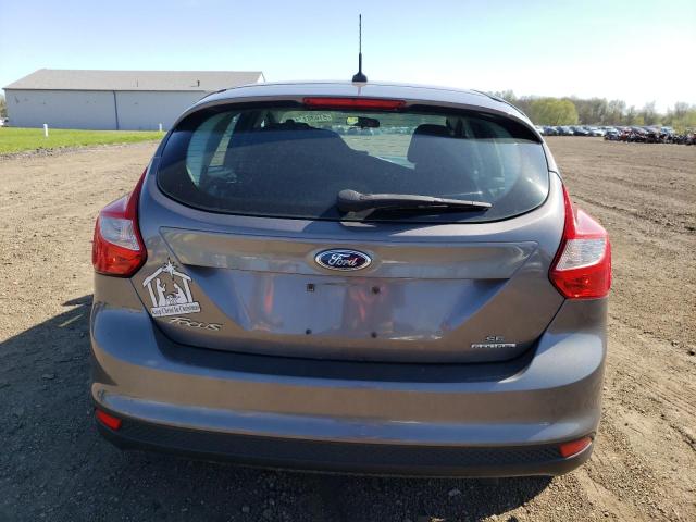 1FADP3K23EL269635 - 2014 FORD FOCUS SE GRAY photo 6