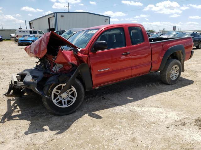 5TFTX4GN1FX041173 - 2015 TOYOTA TACOMA PRERUNNER ACCESS CAB RED photo 1