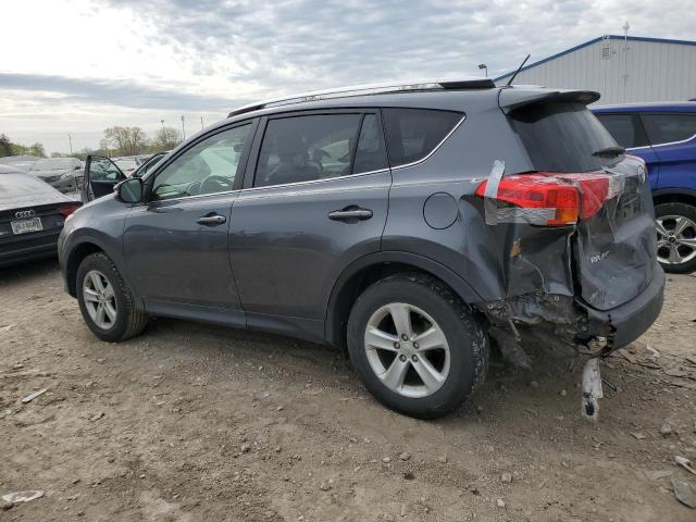 JTMRFREVXED082947 - 2014 TOYOTA RAV4 XLE GRAY photo 2