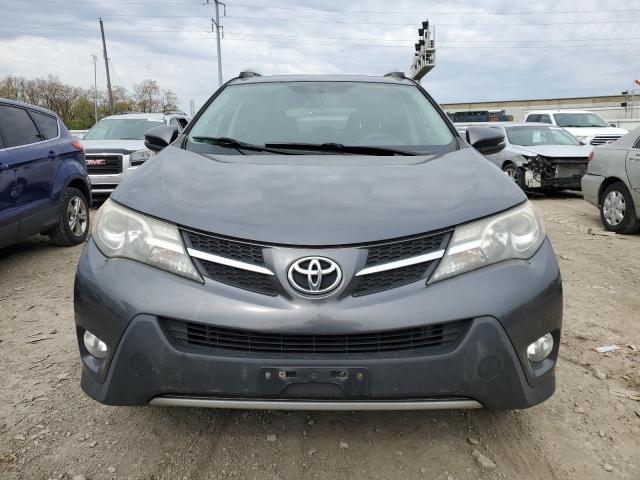 JTMRFREVXED082947 - 2014 TOYOTA RAV4 XLE GRAY photo 5