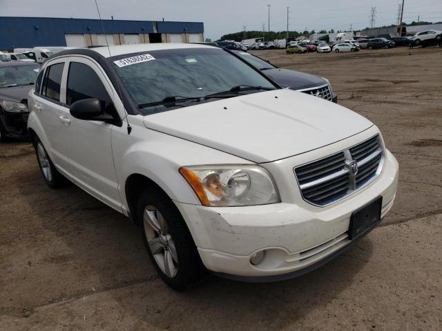 1B3CB3HAXAD542529 - 2010 DODGE CALIBER MAINSTREET WHITE photo 1