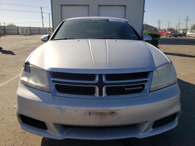 1C3CDZCB4CN156721 - 2012 DODGE AVENGER SXT SILVER photo 5