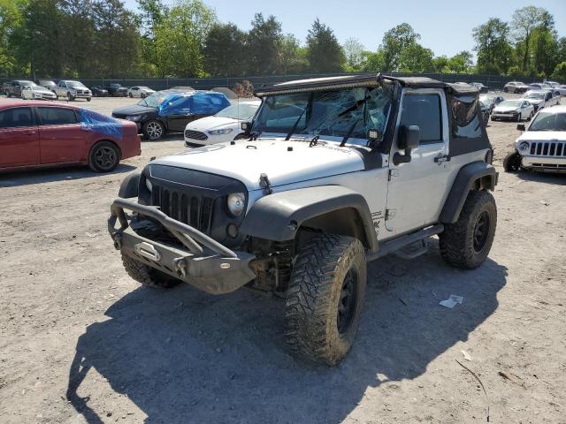 1J4AA2D18BL518711 - 2011 JEEP WRANGLER SPORT SILVER photo 1