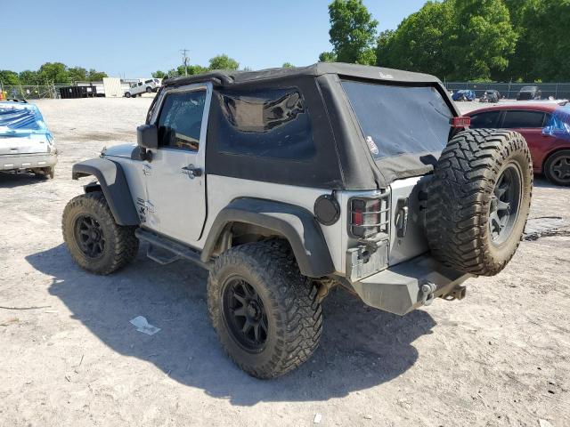 1J4AA2D18BL518711 - 2011 JEEP WRANGLER SPORT SILVER photo 2