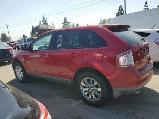 2FMDK3JC9ABA06445 - 2010 FORD EDGE SEL RED photo 2