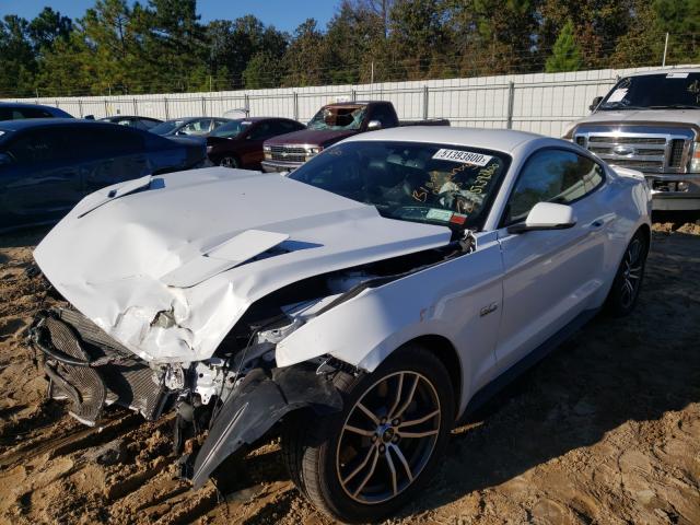 1FA6P8CFXH5345108 - 2017 FORD MUSTANG GT WHITE photo 2