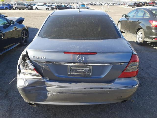 WDBUF56X67B084498 - 2007 MERCEDES-BENZ E350 350 BLUE photo 6