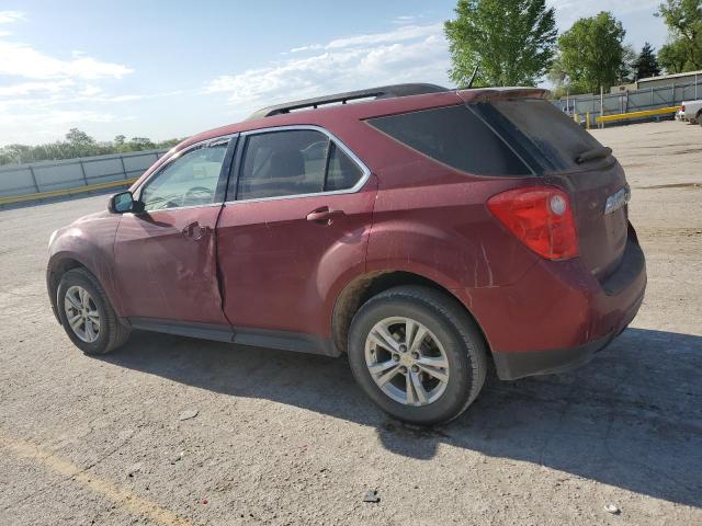 2GNALPEK3C6222694 - 2012 CHEVROLET EQUINOX LT RED photo 2