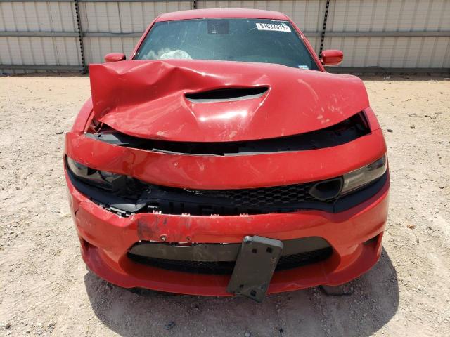 2C3CDXCT0KH756141 - 2019 DODGE CHARGER R/T RED photo 5