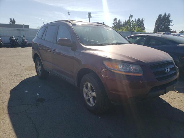 5NMSG73D98H209633 - 2008 HYUNDAI SANTA FE GLS BURGUNDY photo 4