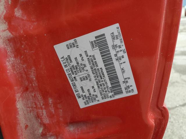 1FTYR14V71TA88968 - 2001 FORD RANGER SUPER CAB RED photo 12