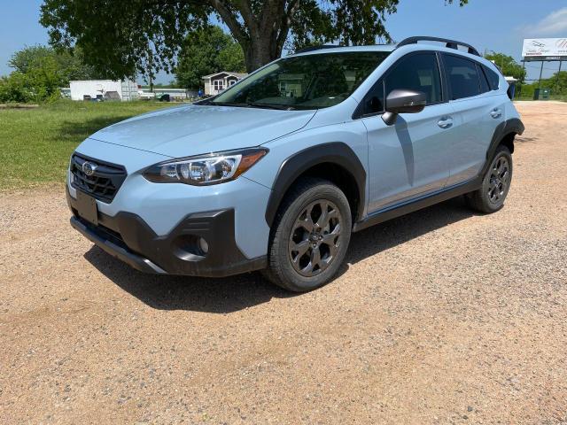 JF2GTHSC1MH335191 - 2021 SUBARU CROSSTREK SPORT BLUE photo 2