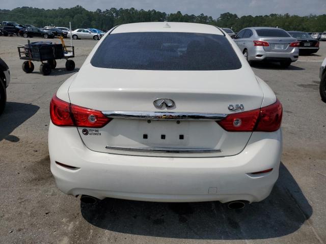 JN1CV7AP9HM642789 - 2017 INFINITI Q50 BASE WHITE photo 6