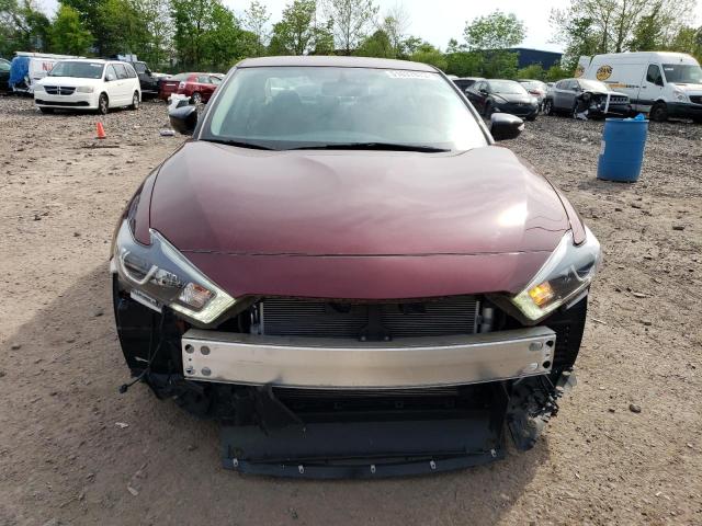 1N4AA6AP5HC396331 - 2017 NISSAN MAXIMA 3.5S BURGUNDY photo 5