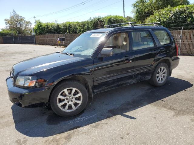 JF1SG65605H704346 - 2005 SUBARU FORESTER 2.5XS BLACK photo 1