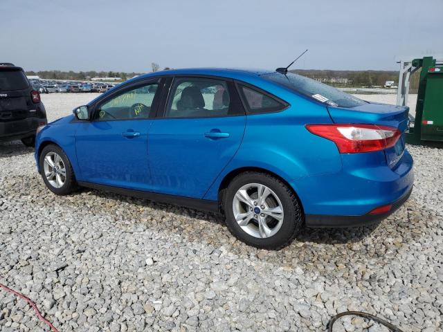 1FADP3F29EL174927 - 2014 FORD FOCUS SE BLUE photo 2