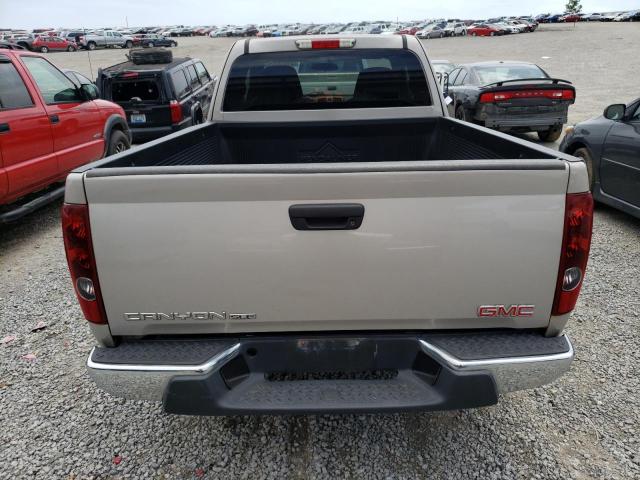 1GTCS196848163782 - 2004 GMC CANYON BEIGE photo 6