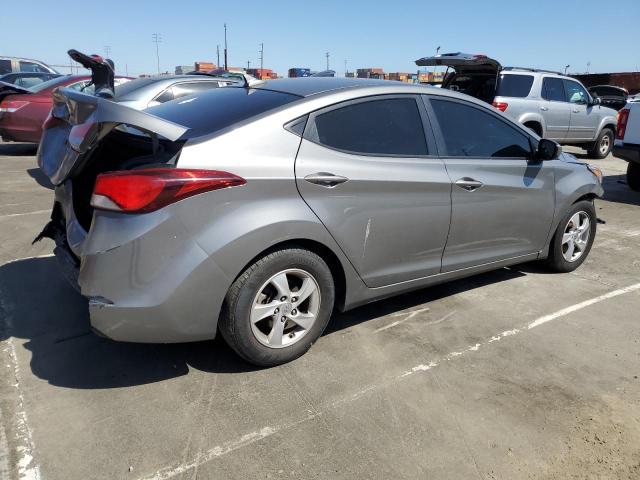 5NPDH4AE9EH511678 - 2014 HYUNDAI ELANTRA SE GRAY photo 3